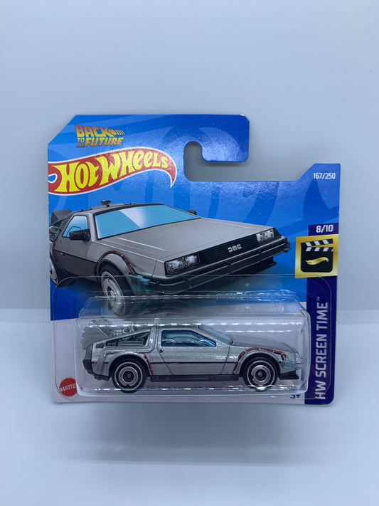 Hot Wheels Mainline - Back To The Future Time Machine Delorean