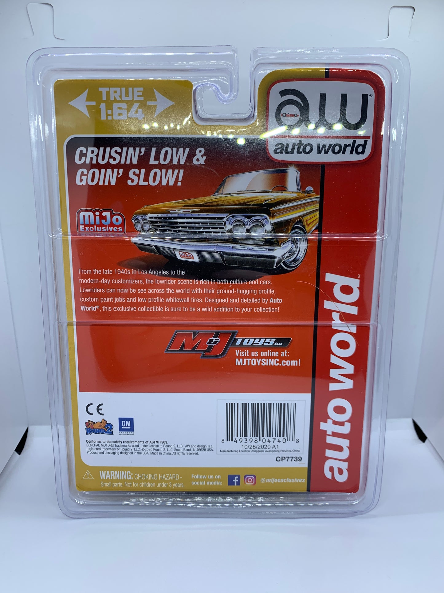 Auto World - 1962 Chevy Impala SS Convertible - 2022 Custom Lowriders Series