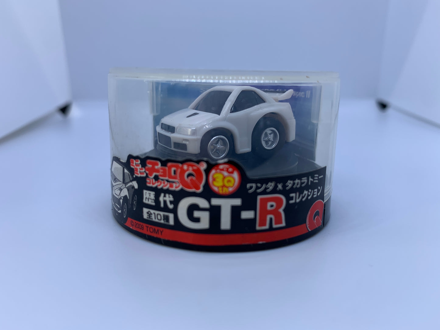 Choro Q Miniatures X Wonda Coffee - Nissan Skyline R34 GT-R V-Spec II White