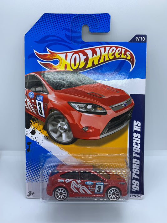 Hot Wheels - '09 Ford Focus RS Red