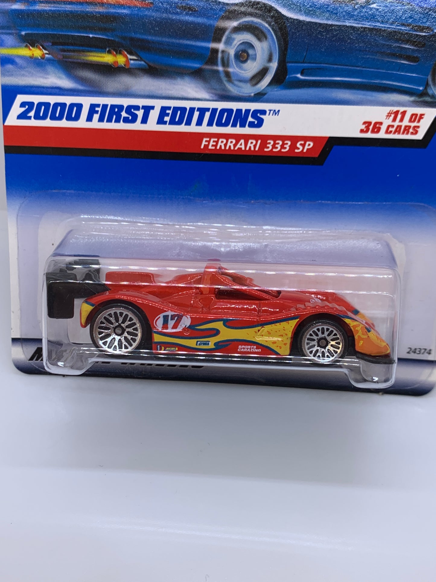 Hot Wheels - Ferrari 333SP 333 SP Red - 2000 First Editions