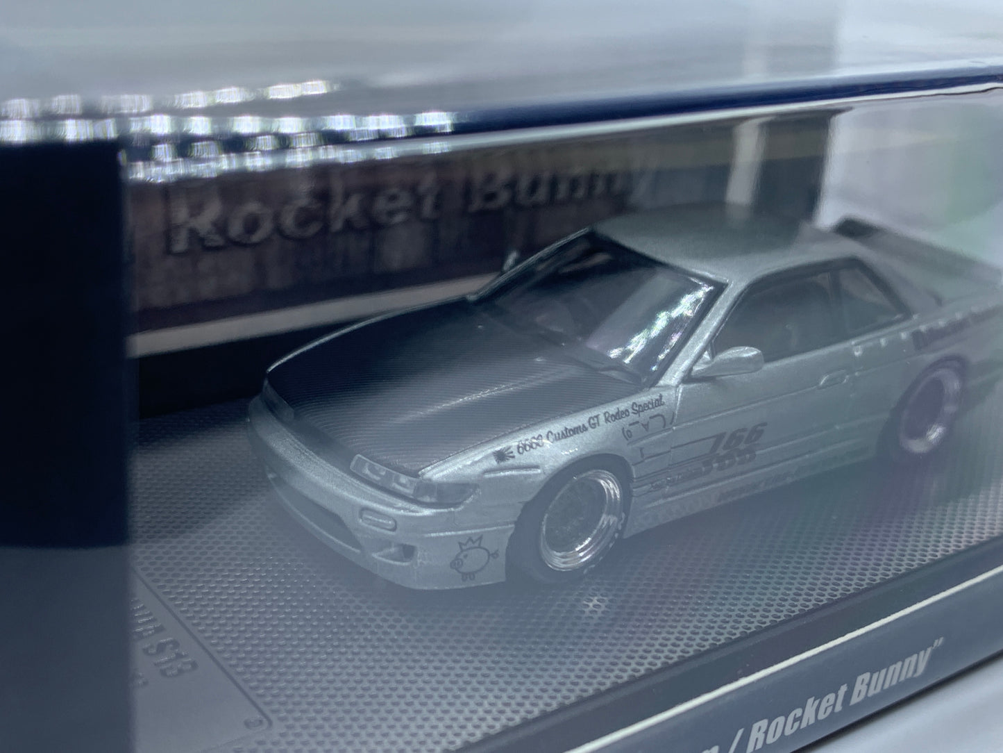 Inno64 - Nissan Silvia S13 Pandem Rocket Bunny V2 Silver