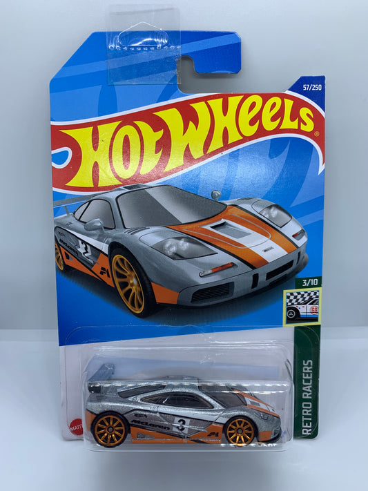 Hot Wheels - McLaren F1 GTR Silver