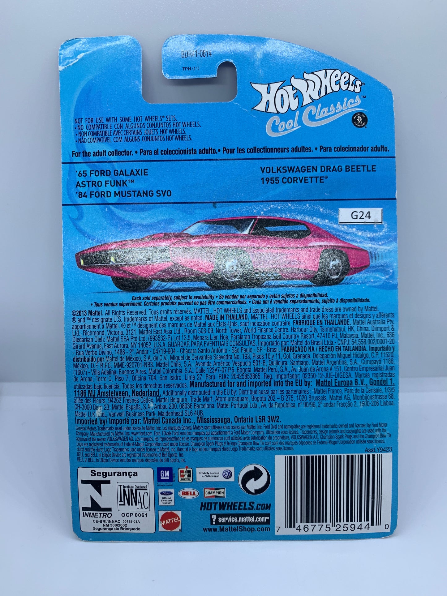 Hot Wheels - 1955 Chevrolet Corvette - Cool Classics