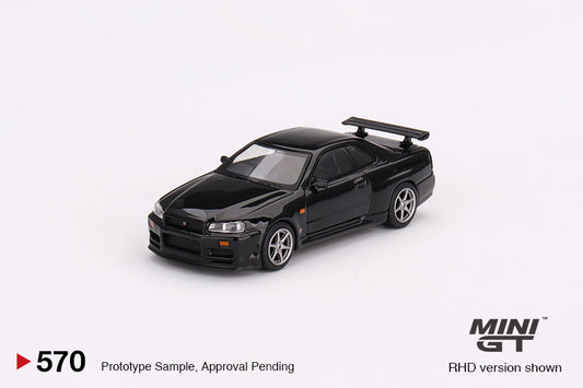 MINI GT - Nissan Skyline GT-R (R34) V-Spec Black Pearl