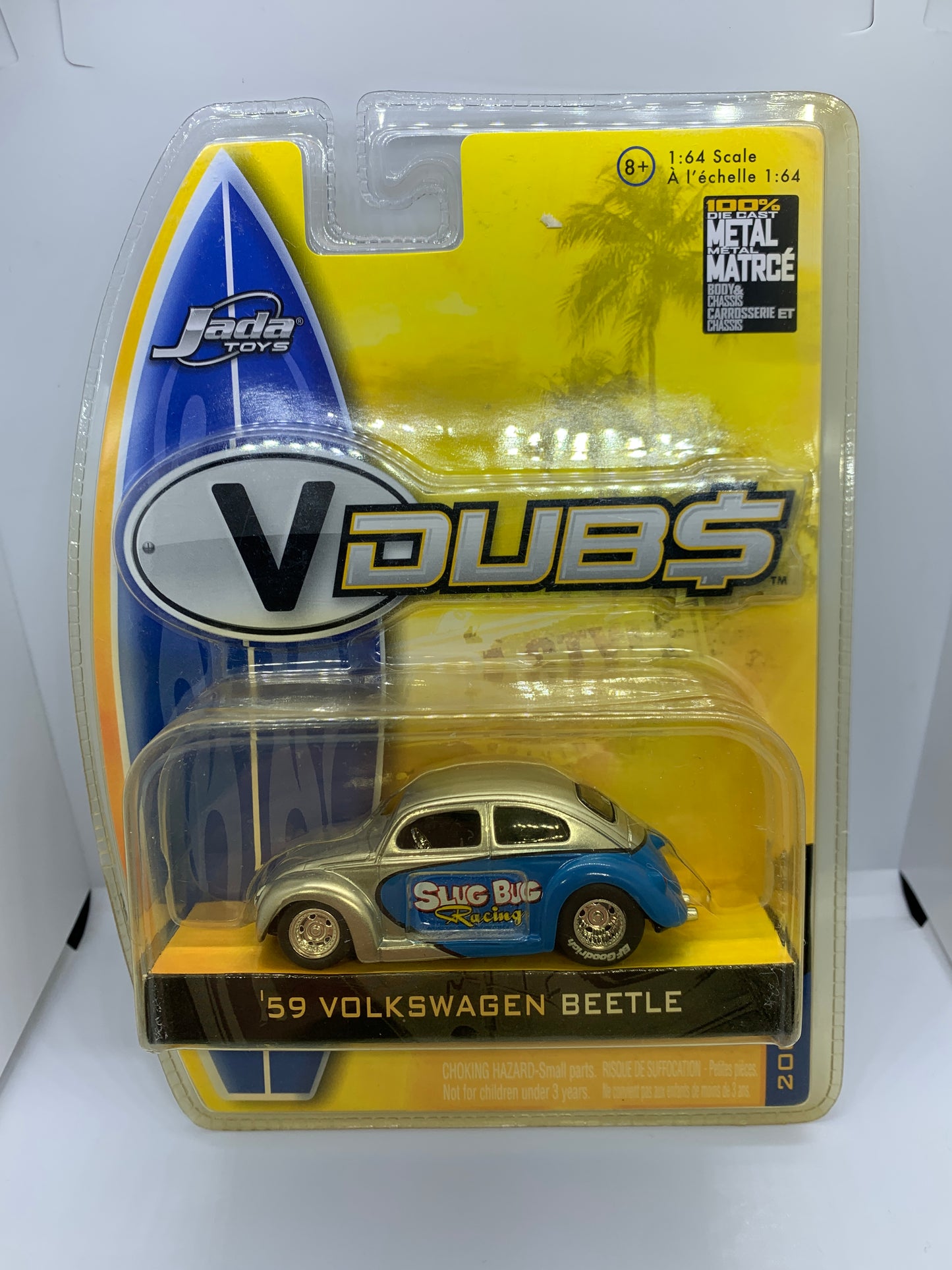 JADA - '59 Volkswagen VW Beetle Silver