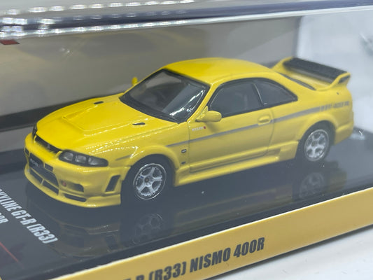 Inno64 - Nissan Skyline R33 GT-R Nismo 400R Lightning Yellow