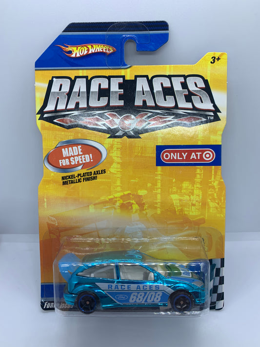 Hot Wheels - Ford Focus SVT Blue - Race Aces Target Exclusive