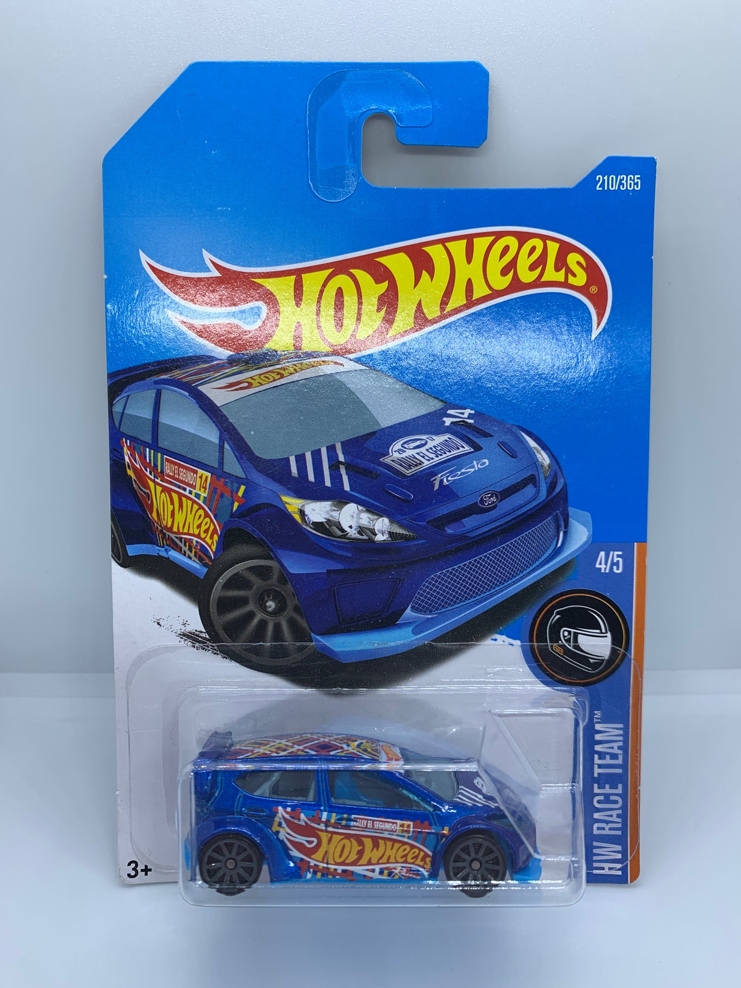 Hot Wheels Mainline - ‘12 Ford Fiesta WRC Blue Race Team