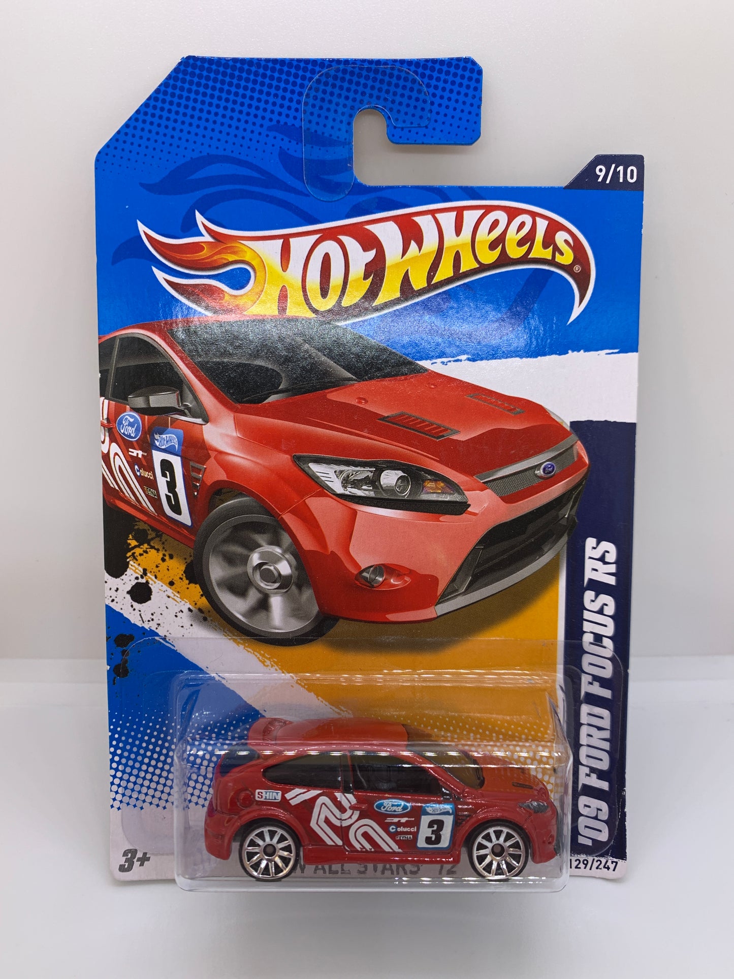 Hot Wheels - '09 Ford Focus RS Red