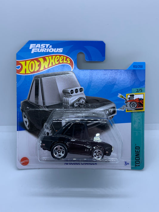 Hot Wheels Mainline - ‘70 Dodge Charger Tooned Fast & Furious - Short Card