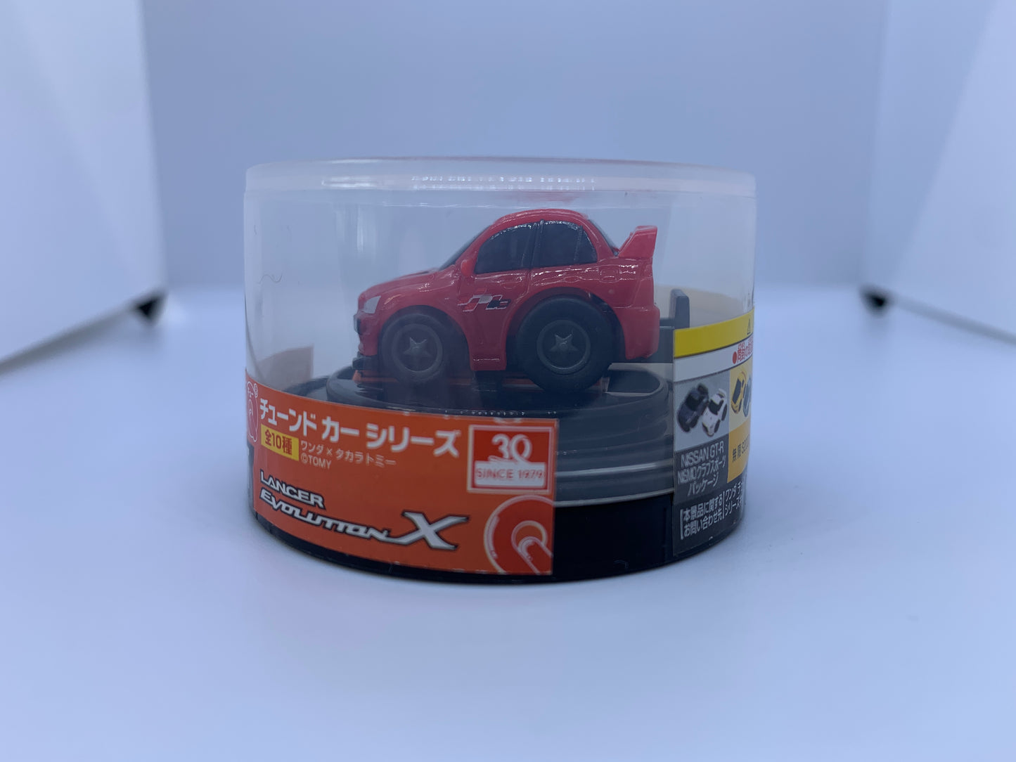 Choro Q Miniatures X Wonda Coffee - Mitsubishi Lancer Evo Evolution X Ralliart Red