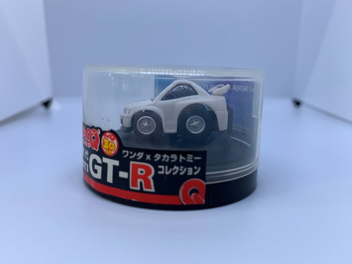 Choro Q Miniatures X Wonda Coffee - Nissan Skyline R34 GT-R V-Spec II White