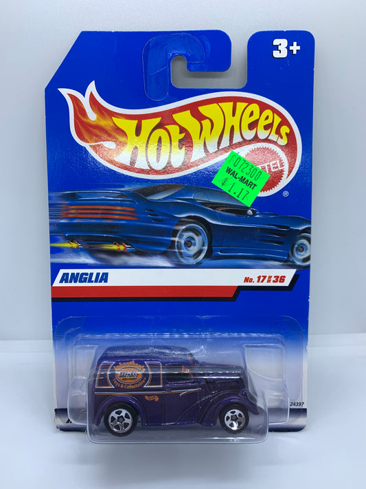 Hot Wheels - Ford Anglia Panel Van Purple (1998)