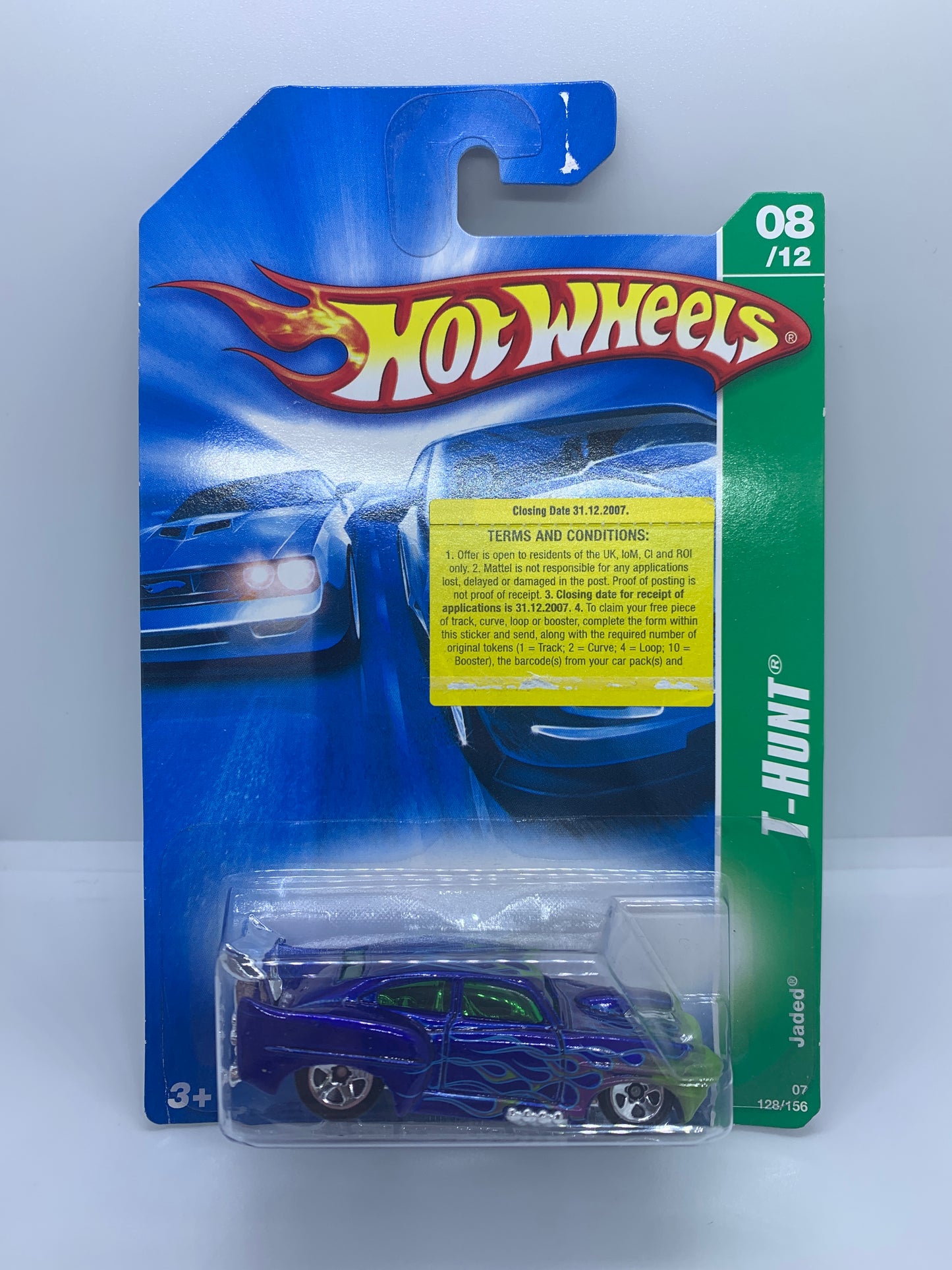 Hot Wheels - Jaded T-Hunt Blue Treasure Hunt (2007)