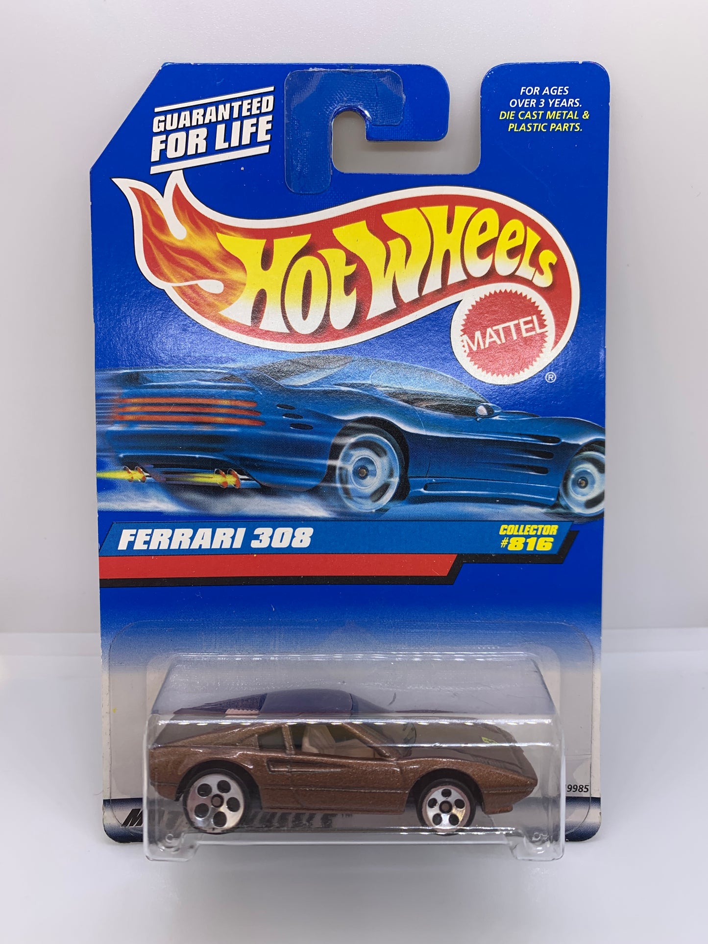 Hot Wheels - Ferrari 308 GTB (Race Bait) Brown (1997)