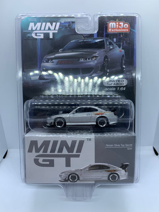 MINI GT - Nissan Silvia S15 Top Secret - Display Blister Packaging