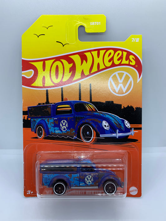 Hot Wheels VW Series - Volkswagen Beetle Pickup Blue - Walmart Exclusive