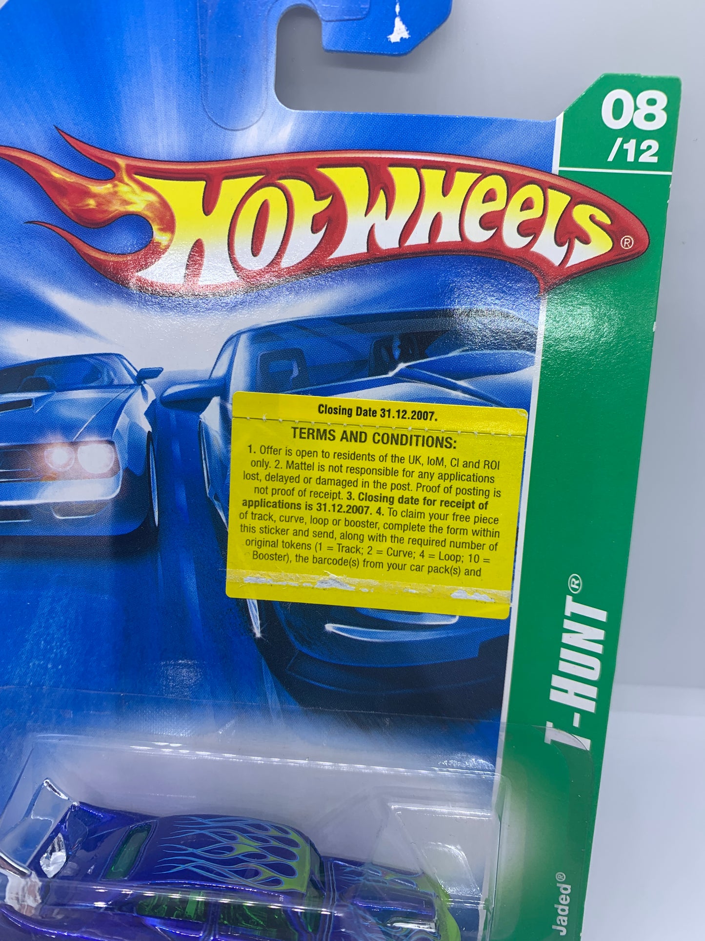 Hot Wheels - Jaded T-Hunt Blue Treasure Hunt (2007)