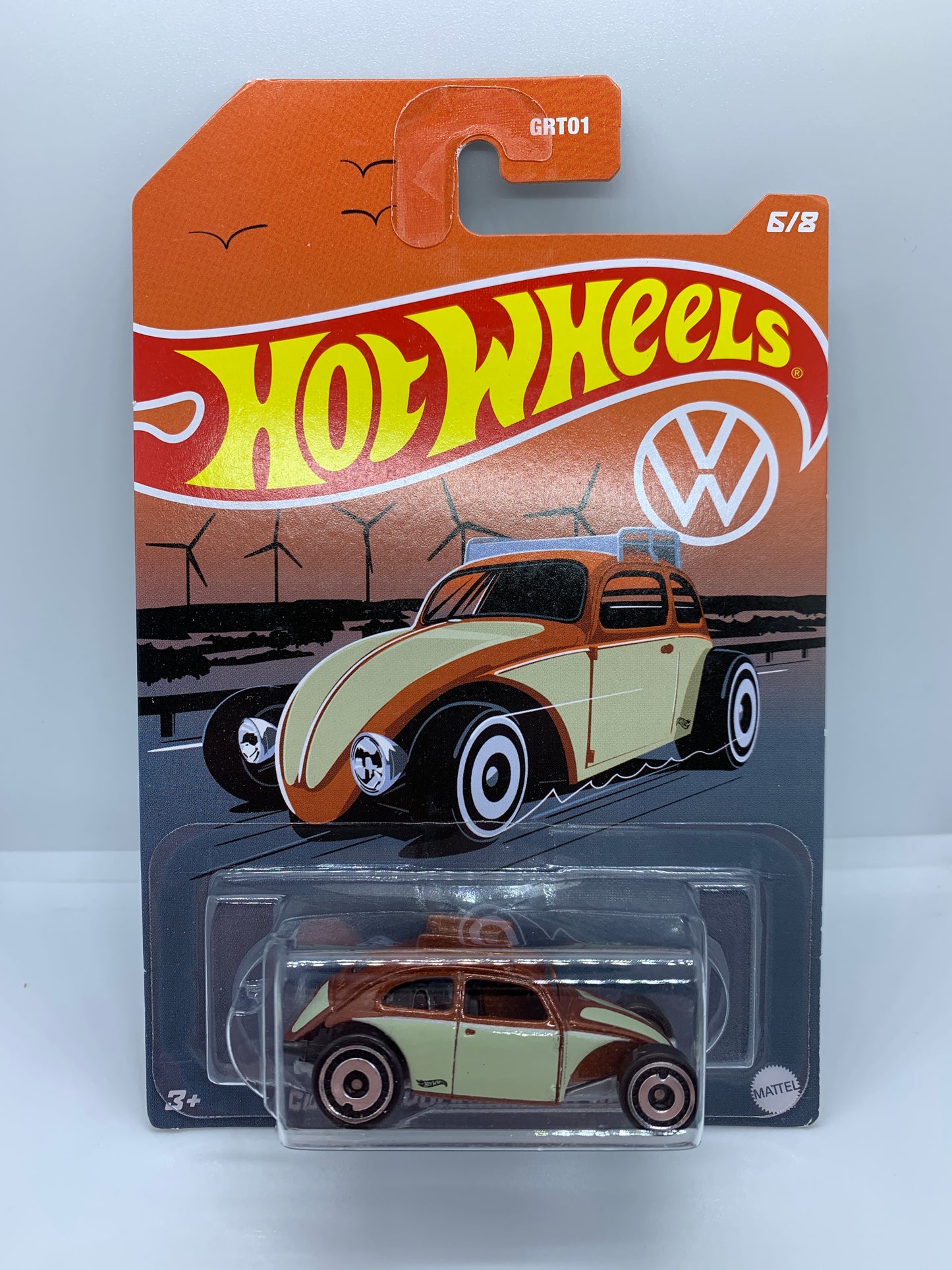 Hot Wheels VW Series - Volkswagen Beetle Brown - Walmart Exclusive