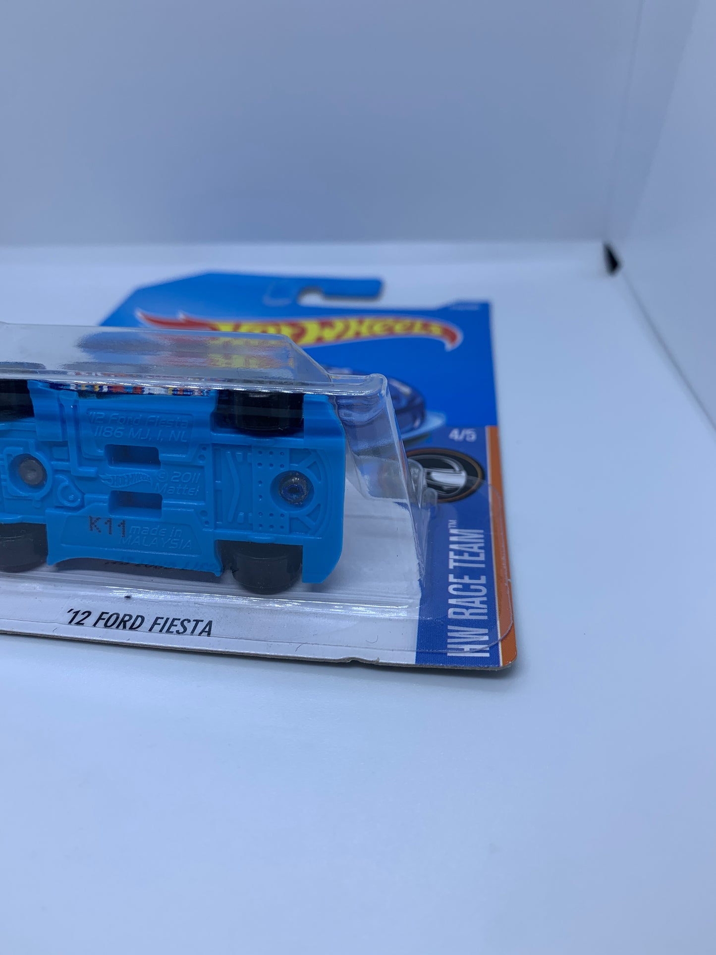 Hot Wheels Mainline - ‘12 Ford Fiesta WRC Blue Race Team