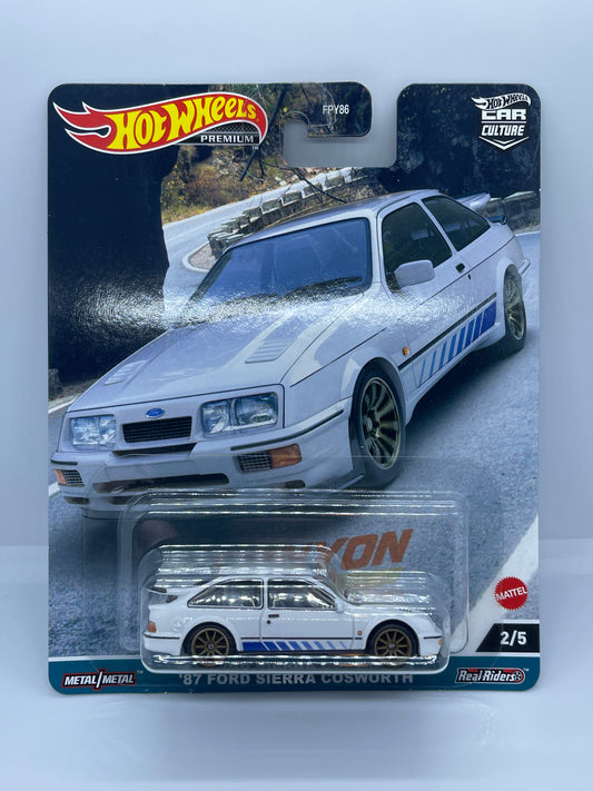 Hot Wheels Premium - ‘87 Ford Sierra Cosworth - Canyon Warriors