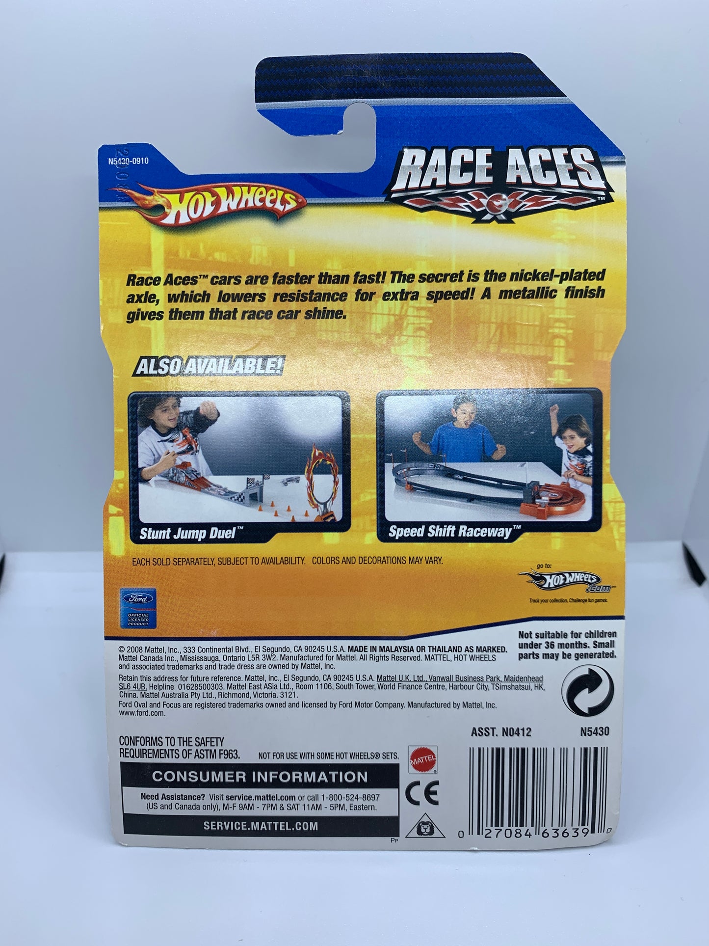 Hot Wheels - Ford Focus SVT Blue - Race Aces Target Exclusive