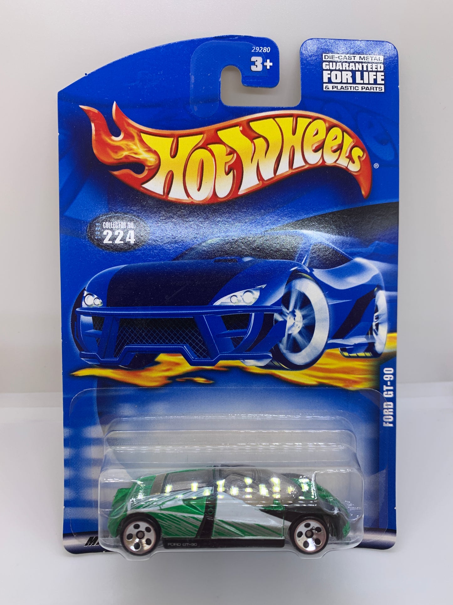 Hot Wheels - Ford GT-90 GT90 Green (2000)