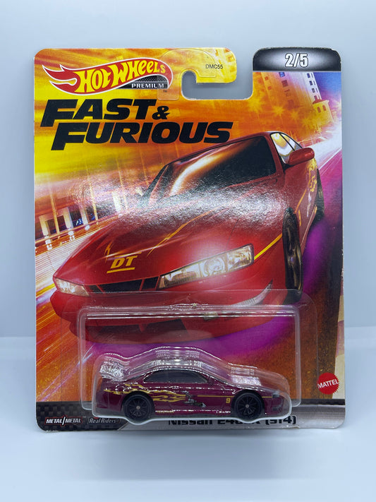 Hot Wheels Premium - Nissan Silvia S14 (240SX) - Fast & Furious