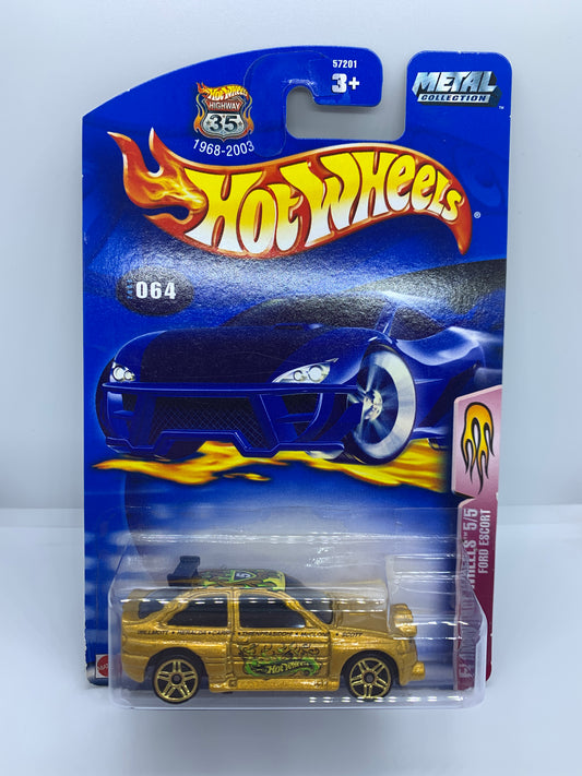 Hot Wheels - Ford Escort Rally Gold