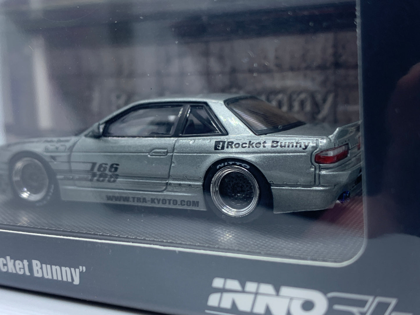 Inno64 - Nissan Silvia S13 Pandem Rocket Bunny V2 Silver