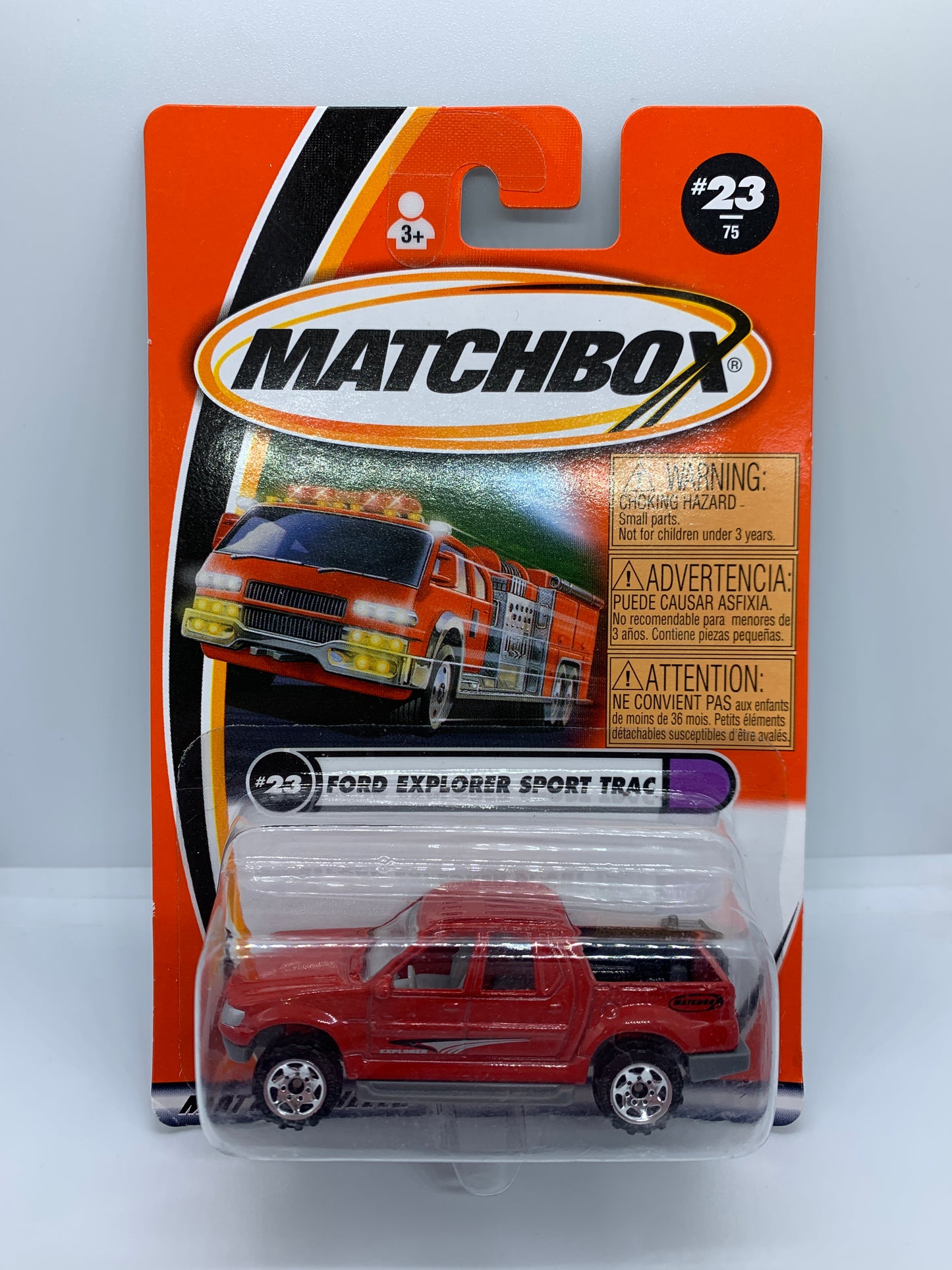 Matchbox - #23 Ford Explorer Sport Trac Red
