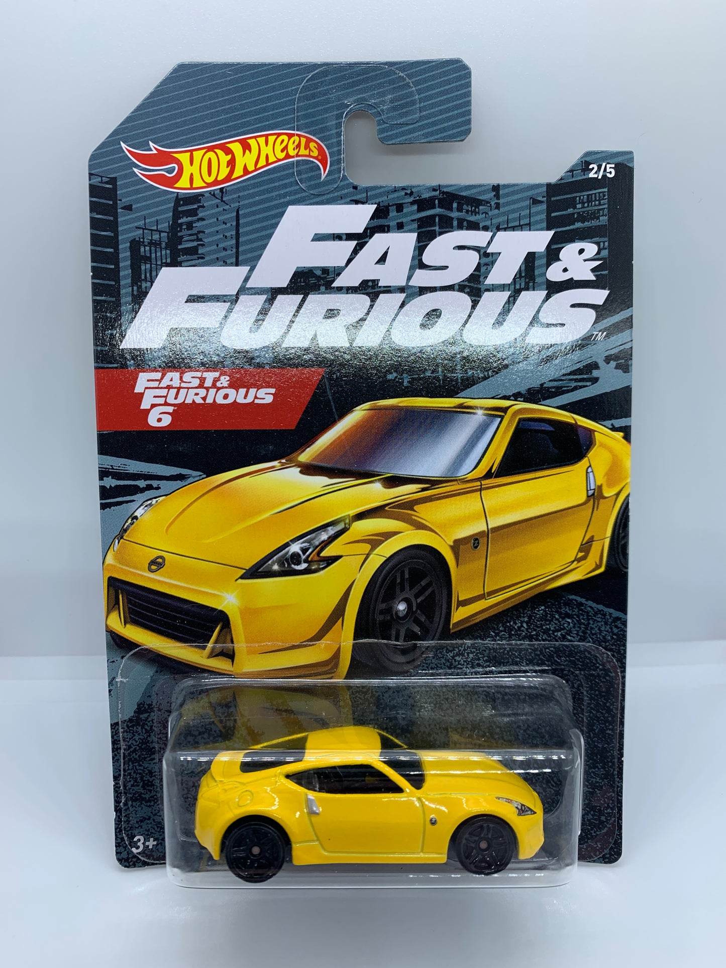 Hot Wheels - Nissan 370Z Yellow - 2019 Fast & Furious Series