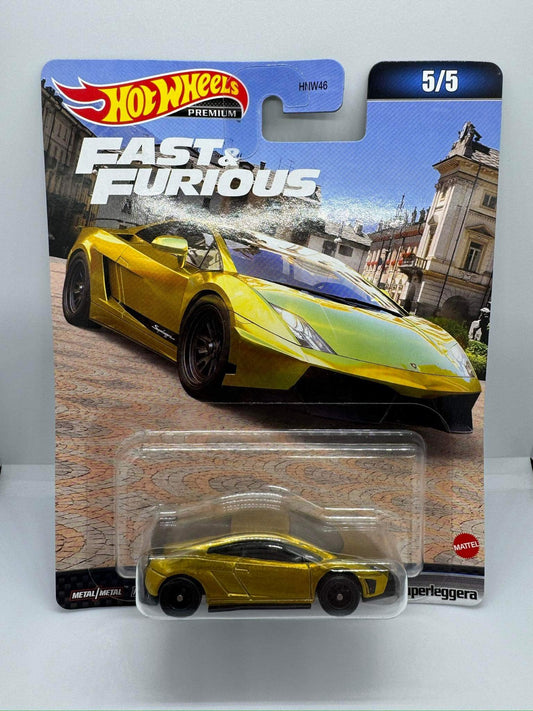 Hot Wheels Premium - Lamborghini Gallardo LP570-4 Superleggera - Fast & Furious