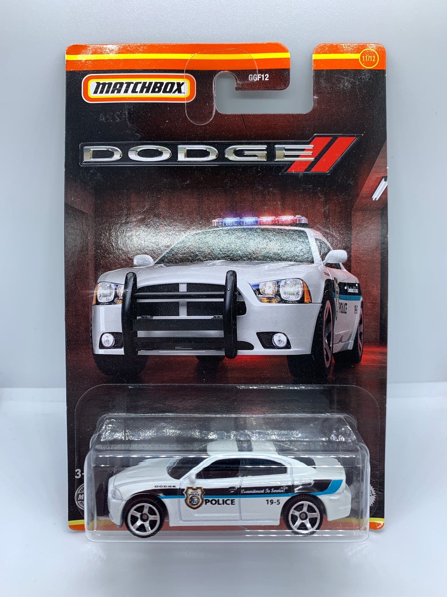Matchbox - 2011 Dodge Charger Pursuit Police Car
