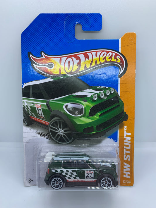 Hot Wheels - Mini Countryman Rally Green