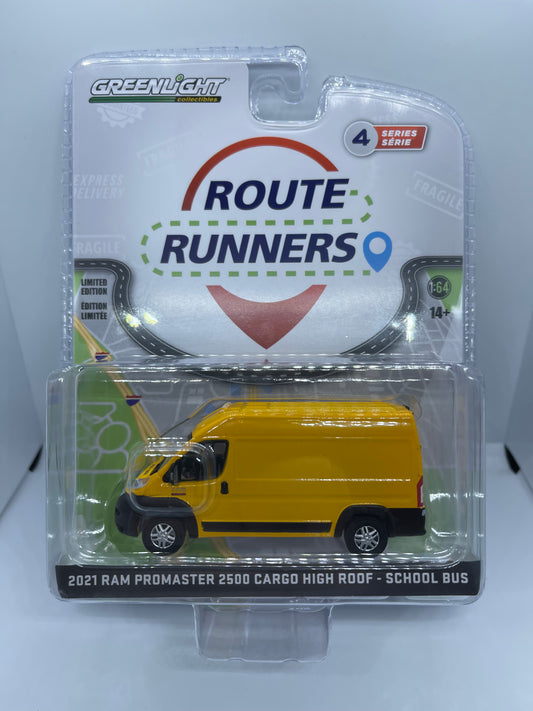 Greenlight - 2021 Dodge RAM Promaster Box Van - Route Runners