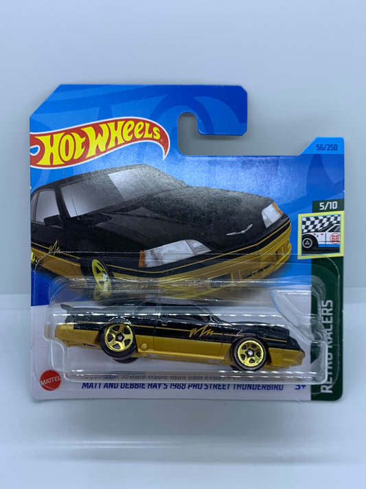 Hot Wheels Mainline - 1988 Pro Street Ford Thunderbird - Short Card