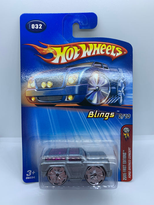 Hot Wheels Blings - Ford Bronco Concept - 2005 First Editions