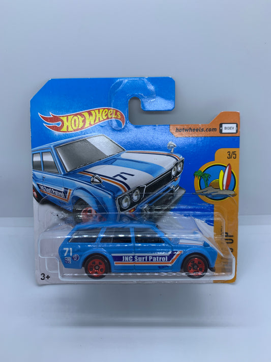 Hot Wheels - '71 Datsun 510 Bluebird Wagon Surfs Up - Short Card