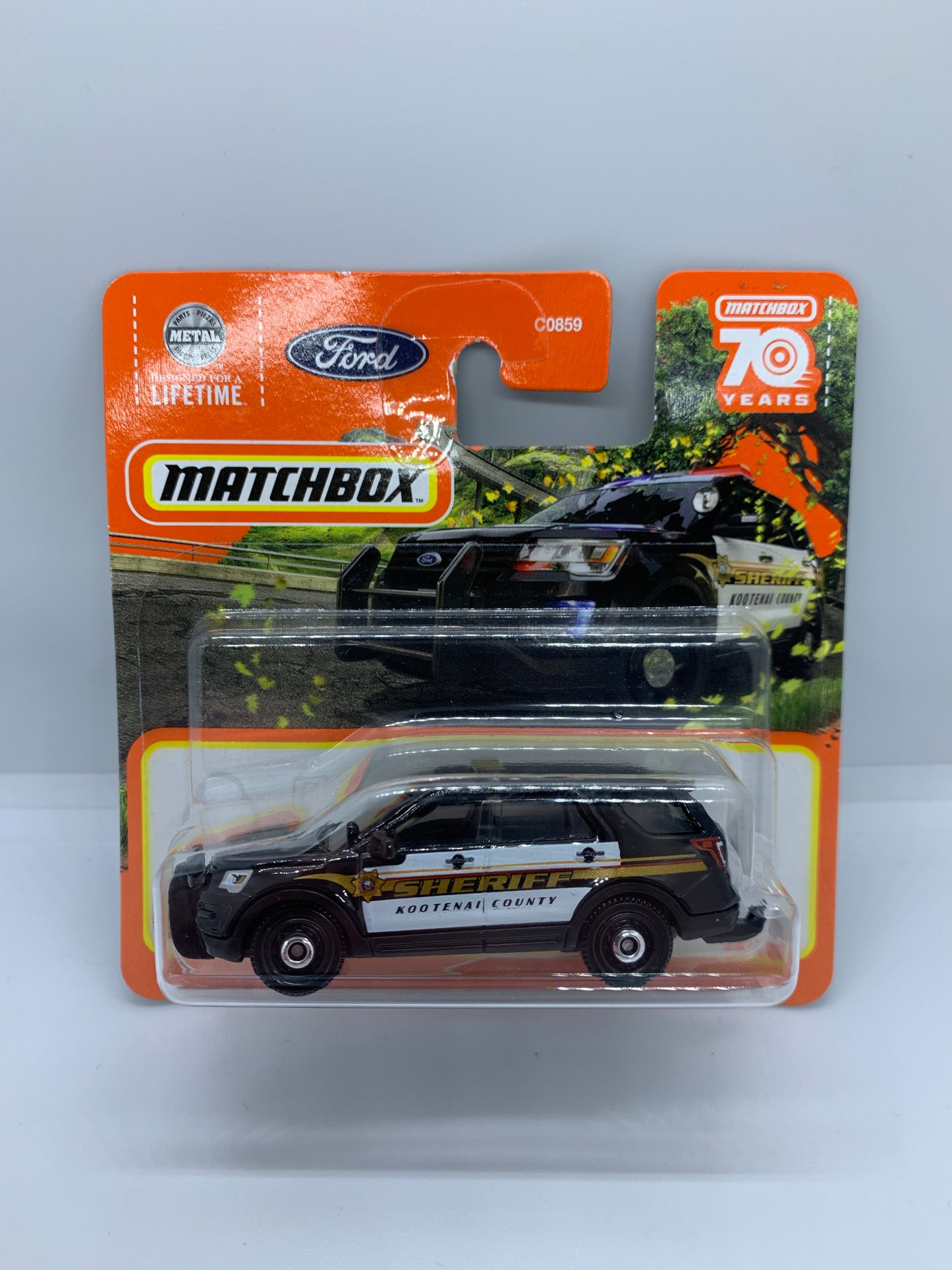 Matchbox Mainline - 2016 Ford Interceptor Utility Police Car