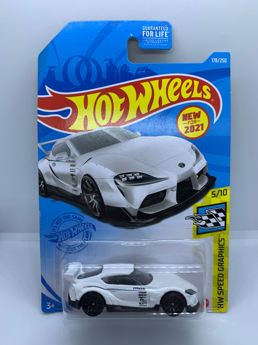 Hot Wheels Mainline - ‘20 Toyota GR Supra White - US Card