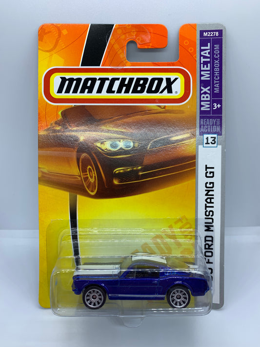 Matchbox - ‘65 Ford Mustang GT Blue (2007)