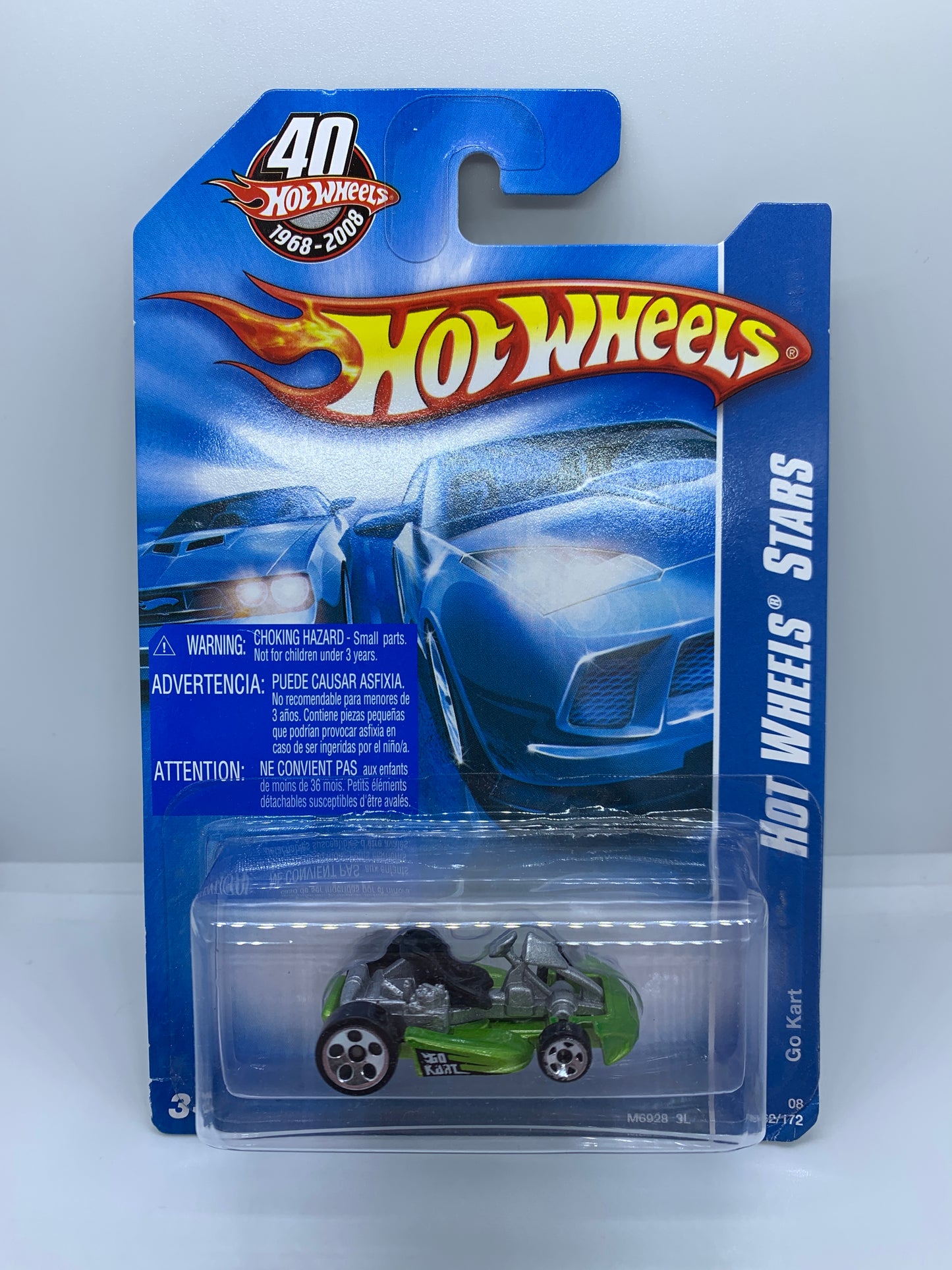 Hot Wheels Mainline - Go Kart Green - HW Stars
