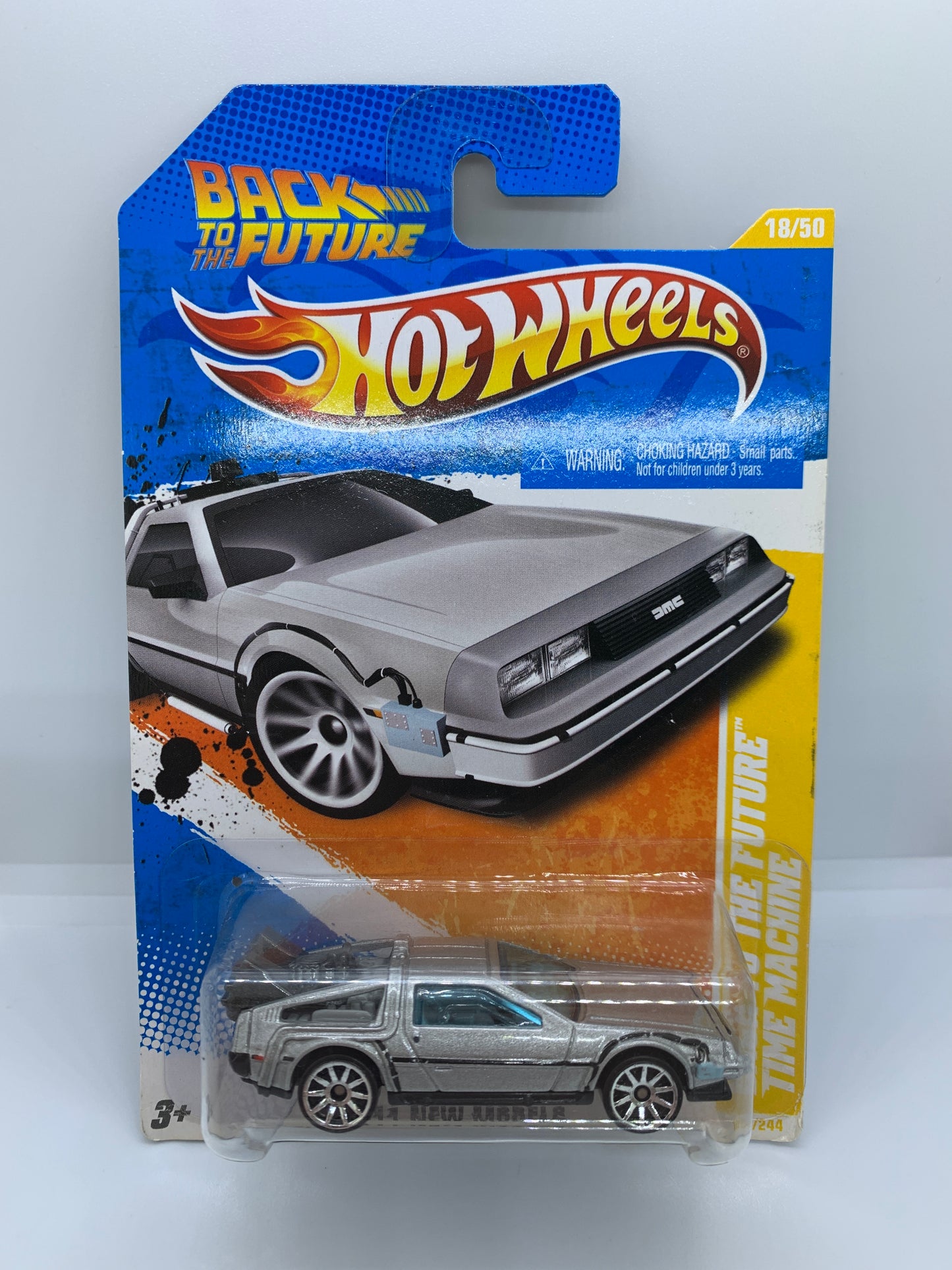 Hot Wheels Mainline - Back To The Future Time Machine Delorean