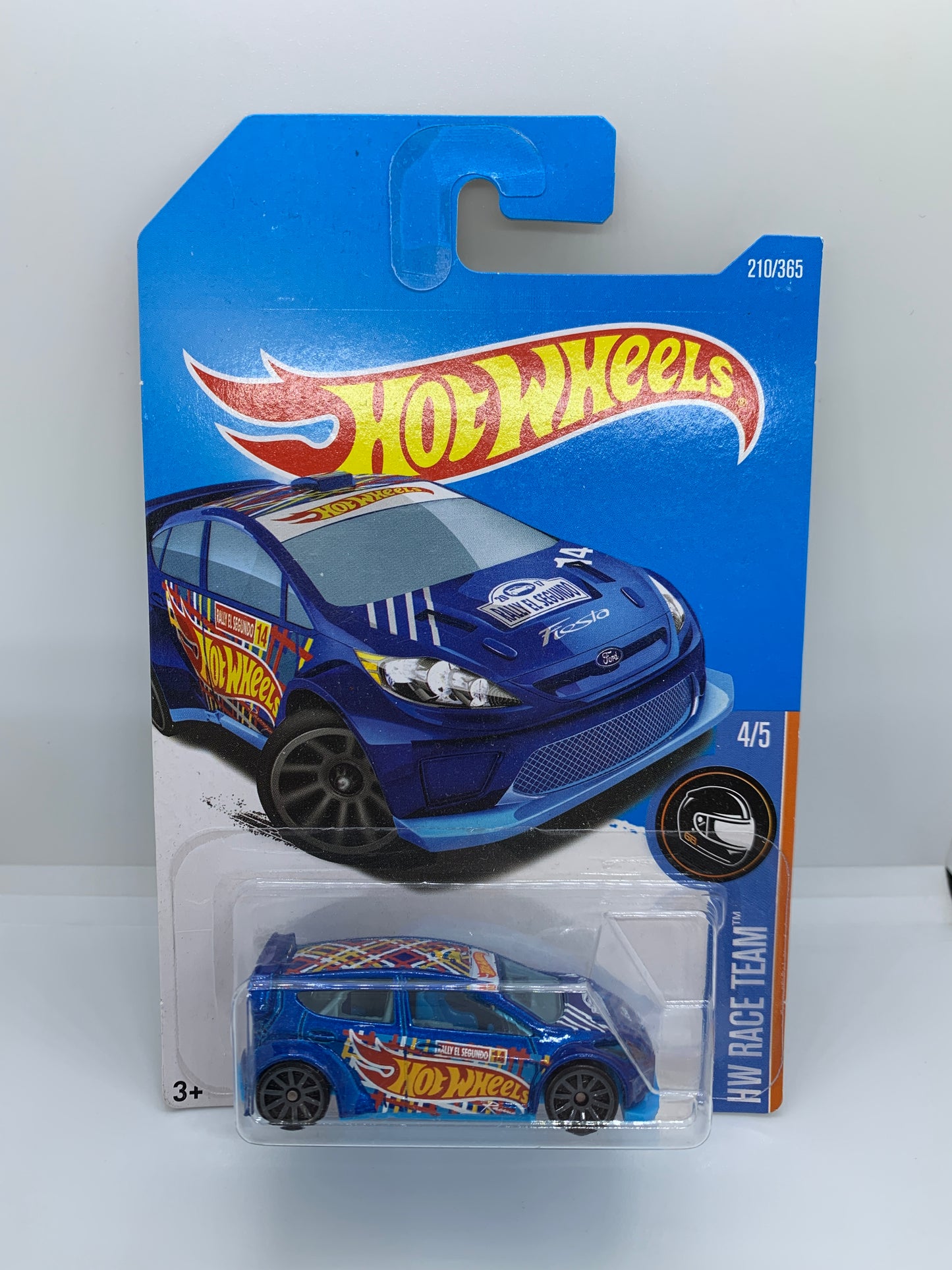 Hot Wheels Mainline - ‘12 Ford Fiesta WRC Blue Race Team