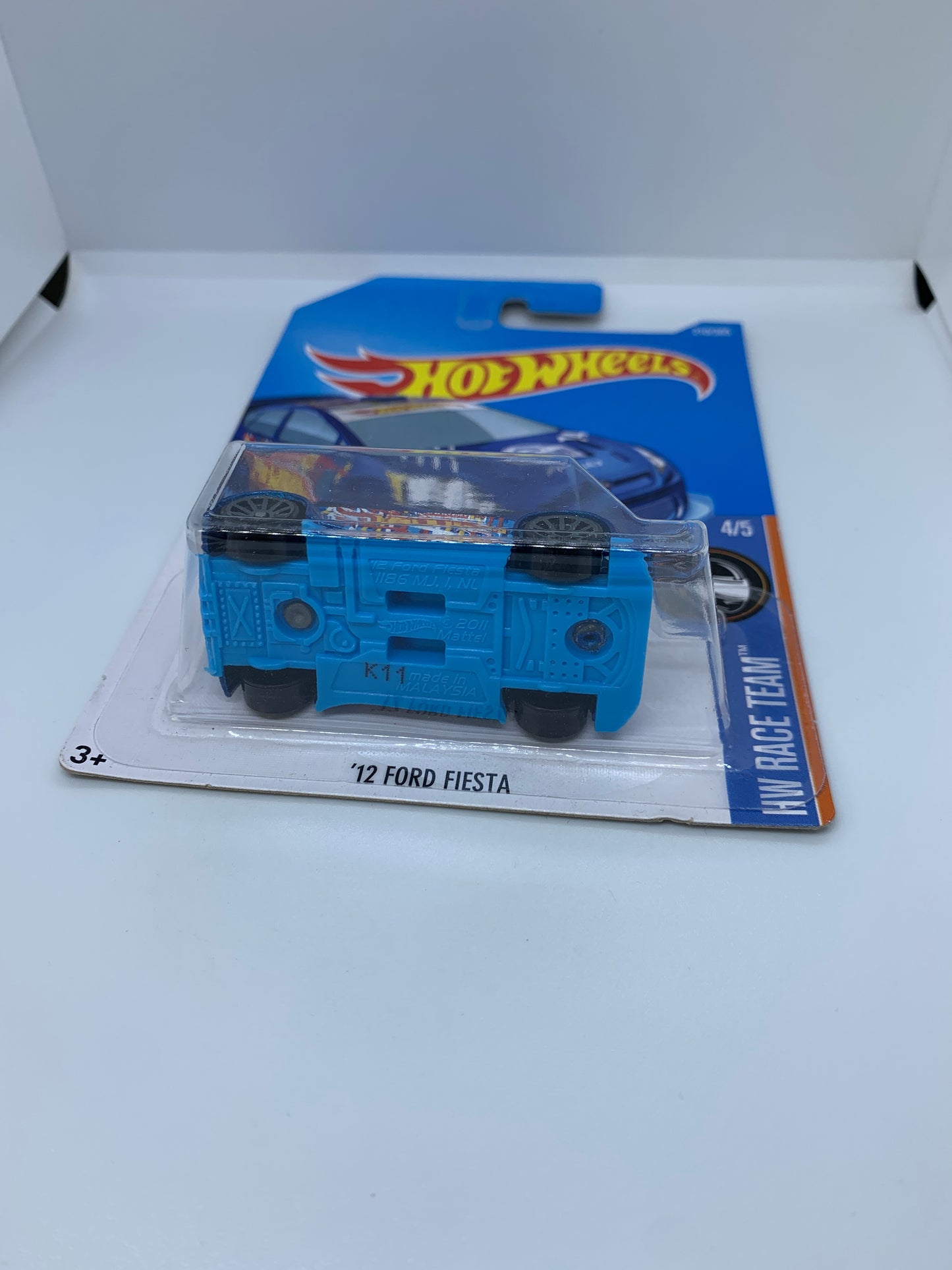 Hot Wheels Mainline - ‘12 Ford Fiesta WRC Blue Race Team