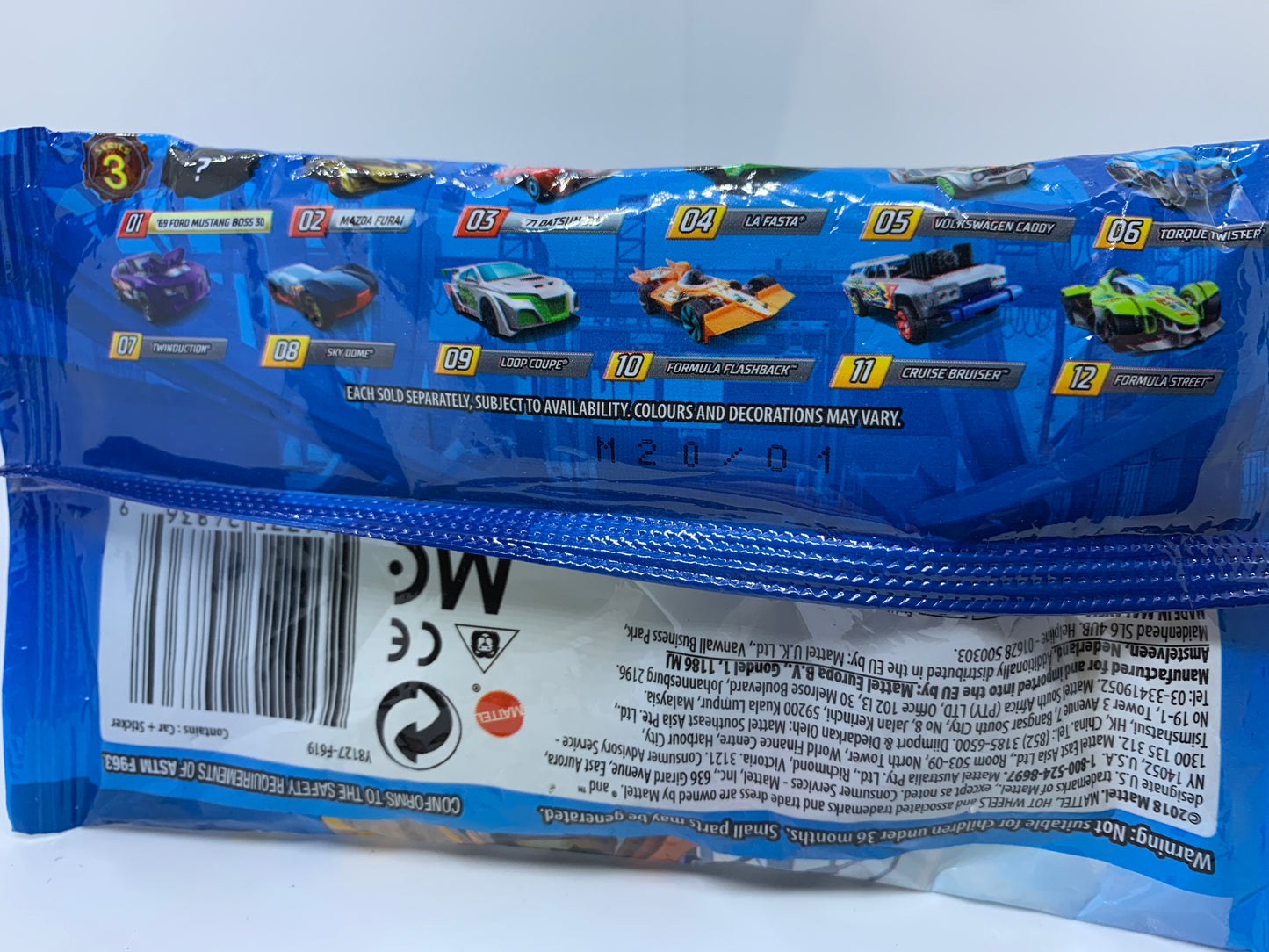 Hot Wheels 2019 Mystery Models - ‘69 Ford Mustang Boss 302 (Chase)