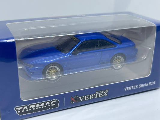 Tarmac Works - Nissan Silvia S14 Vertex (Blue)