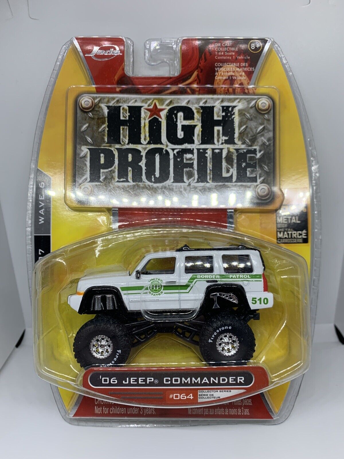 JADA Dub City - High Profile 2006 Jeep Commander - 1:64